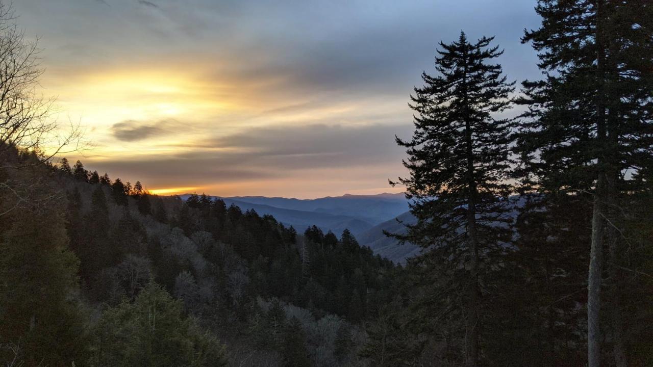 Gorgeous Large Mountain View Cabin W Hot Tub, Free Wifi, Games Villa เซอเวียร์วีล ภายนอก รูปภาพ